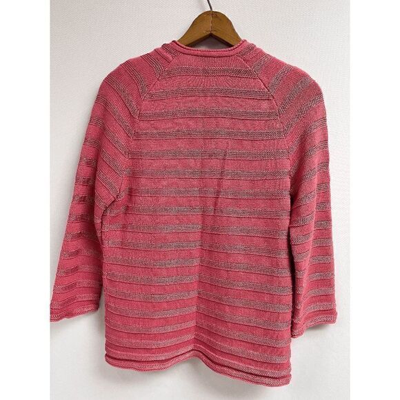 Vintage Anne Klein Womens 3/4 Sleeve One Button Cardigan with Inner & Sweater Pi - Picture 13 of 16